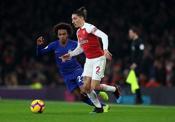 Arsenal beats Chelsea during an EPL game.